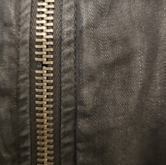 Calvin Klein Black Zip Dress with Collar - Picture 4 of 4